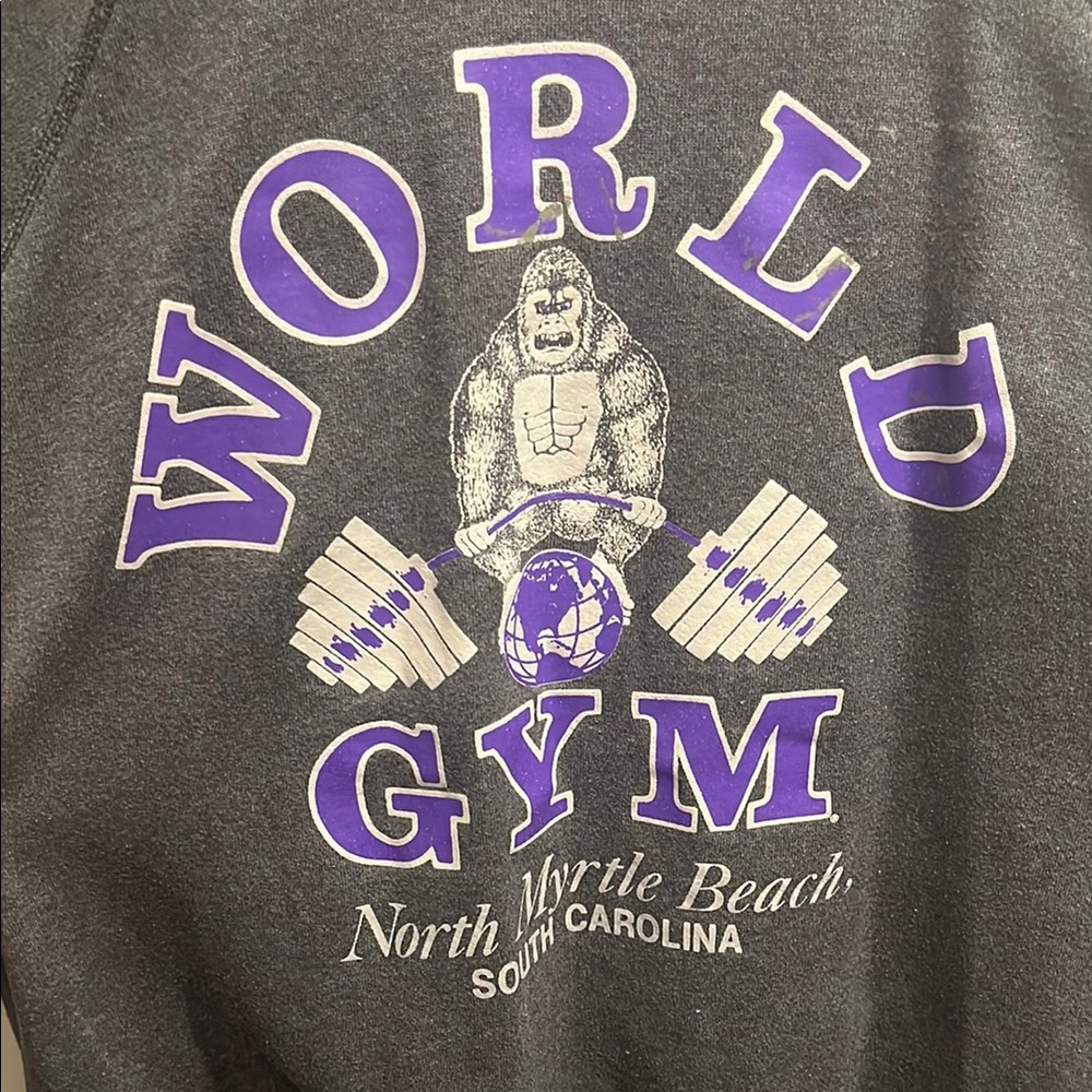 Vintage World Gym XXL Sweatshirt